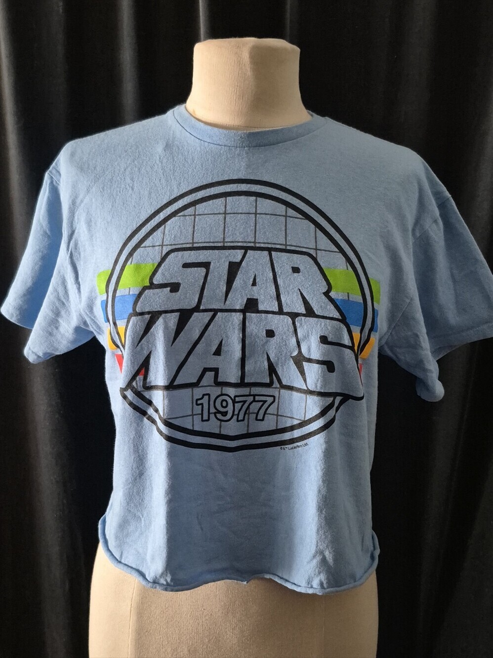 Blue Cotton T-Shirt